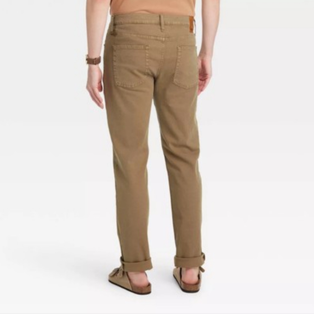 Goodfellow & Co Slim Fit Chino Pants 36x32 Tan NWOT - Picture 3 of 10